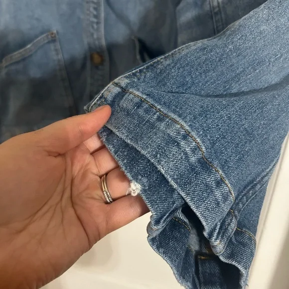 Pilcro Women’s Blue Denim Jacket - Picture 5 of 8